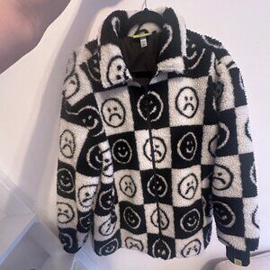 Lazy Oaf Sherpa Jacket - Size S